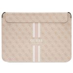Guess Sleeve GUCS16P4RPSP 16" różowy/pink 4G Printed Stripes