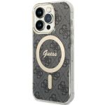Guess GUHMP14LH4STK iPhone 14 Pro 6.1"czarny/black hardcase 4G MagSafe