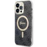 Guess GUHMP14XH4STK iPhone 14 Pro Max6.7" czarny/black hardcase 4G MagSafe