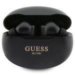 Guess słuchawki Bluetooth GUTWST50EKTWS + stacja dokująca czarny/black Classic EST