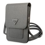 Guess Torebka GUWBSATMGR szary/greySaffiano Triangle