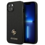Guess GUHCP13SPS4MK iPhone 13 mini 5,4"czarny/black hardcase Saffiano 4G Small Metal Logo