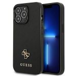 Guess GUHCP13XPS4MK iPhone 13 Pro Max6,7" czarny/black hardcase Saffiano 4G Small Metal Logo