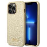 Guess GUHCP14XHGGSHD iPhone 14 Pro Max6,7" złoty/gold hard case Glitter Script