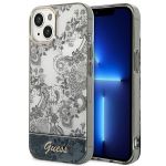 Guess GUHCP14SHGPLHG iPhone 14 / 15 / 13 6.1" szary/grey hardcase Porcelain Collection