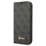 Guess GUBKP14SHG4SHK iPhone 14 / 15 / 136.1" czarny/black book 4G Vintage Gold Logo
