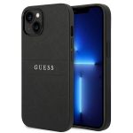 Guess GUHCP14SPSASBBK iPhone 14 / 15 /13 6.1" czarny/black Saffiano Strap
