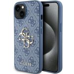 Guess GUHCP15S4GMGBL iPhone 15 / 14 / 136.1" niebieski/blue hardcase 4G Big Metal Logo