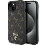 Guess GUHCP15SPG4GPK iPhone 15 / 14 / 136.1" czarny/black hardcase 4G Triangle Metal Logo