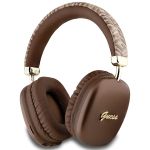 Guess słuchawki nauszne BluetoothGUBHK1GCTCSW brązowy/brown Gcube Metallic Script Logo