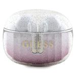Guess słuchawki Bluetooth GUTWSHDGKEEPTWS + stacja dokująca różow/pink Glitter Gradient