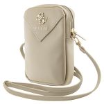 Guess Torebka GUWBZPGSTEGDciemnobeżowy/beige Zip Triangle 4G