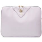 Guess Sleeve GUCS14ZPGSTEGU 14"fioletowy/purple Triangle 4G