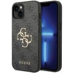 Guess GUHCP15M4GMGGR iPhone 15 Plus/ 14 Plus 6.7" szary/grey hardcase 4G Big Metal Logo