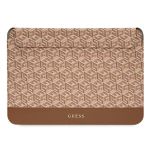 Guess Sleeve GUCS16HGCFSEW 16"brązowy/brown GCube Stripes