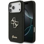 Etui Guess Fixed Glitter Big 4G do iPhone 17 Pro Max / 18 Pro Max czarny