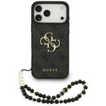 Etui Guess 4G Strap 4G Classic Logo do iPhone 17 Pro Max / 18 Pro Max czarny