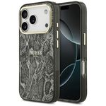 Etui Guess Python Pattern MagSafe do iPhone 17 Pro / 18 Pro czarny