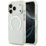 Etui Guess Metal Outline MagSafe do iPhone 17 Pro / 18 Pro złoty
