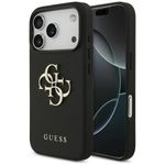 Etui Guess Grained Big 4G & Classic Logodo iPhone 17 Pro / 18 Pro czarny
