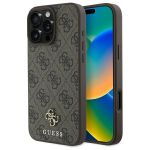 Guess GUHMP16XP4SM4MW iPhone 16 Pro Max 6.9" brązowy/brown hardcase 4G Small Classic MagSafe