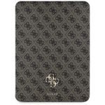 Guess GUFC13RM24PS4SGW iPad Air 13" M2 2024 / M3 2025 / M4 2026 brązowy/brown Magnetic 4G Big Logo