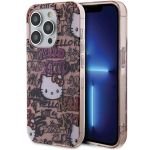 Hello Kitty HKHCP15LHDGPTP iPhone 15 Pro 6.1" różowy/pink hardcase IML Tags Graffiti