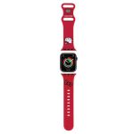 Hello Kitty Pasek HKAWMSCHBLR Apple Watch 38/40/41mm czerwony/red strap Silicone Kitty Head