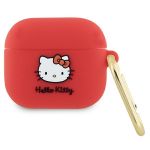 Hello Kitty HKA33DKHSF Airpods 3 coverfuksja/fuschia Silicone 3D Kitty Head