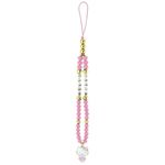 Zawieszka na telefon Hello Kitty Pearls and Beads Kitty Charm różowy