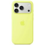 Etui Apple Silicone Case MagSafe do iPhone 17 Pro / 18 Pro żółty