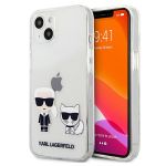 Karl Lagerfeld KLHCP13MCKTR iPhone 13/ 14 / 15 6,1" hardcase Transparent Karl & Choupette