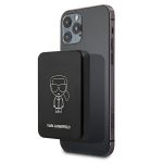 Karl Lagerfeld Powerbank indukcyjnyKLPBMSOIBK 3000mAh MagSafe