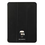 Karl Lagerfeld KLFC12OKMK iPad 12.9" Pro2021 Book Cover czarny/black Saffiano Karl Iconic