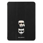 Karl Lagerfeld KLFC12OKCK iPad 12.9" Pro 2021 Book Cover czarny/black Saffiano Karl &Choupette