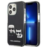 Karl Lagerfeld KLHCP13LTPEKCK iPhone 13Pro / 13 6,1" hardcase czarny/black Karl&Choupette