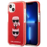 Karl Lagerfeld KLHCP13MTPE2TR iPhone 13/ 14 / 15 6,1" hardcase czerwony/red Karl&Choupette Head