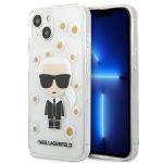 Karl Lagerfeld KLHCP13MHFLT iPhone 13/ 14 / 15 6,1" przezroczysty/transparent Flower Ikonik Karl