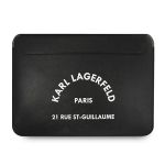 Karl Lagerfeld Sleeve KLCS16RSGSFBK 16"czarny/black Saffiano RSG