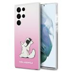 Karl Lagerfeld KLHCS22LCFNRCPI S22 UltraS908 hardcase różowy/pink Choupette Eat