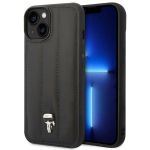 Karl Lagerfeld KLHCP14SPSQPK iPhone 14 / 15 / 13 6,1" hardcase czarny/black Puffy Ikonik Pin