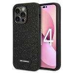 Karl Lagerfeld KLHCP14XG2ELK iPhone 14Pro Max 6,7" hardcase czarny/black Glitter Plaque Logo