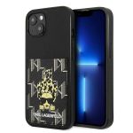 Karl Lagerfeld KLHCP13MCANCNK iPhone 13 / 14 / 15 6,1" hardcase czarny/black Karlimals Cardslot