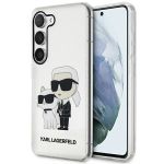 Karl Lagerfeld KLHCS23MHNKCTGT S23+ S916transparent hardcase Glitter Karl&Choupette