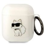 Karl Lagerfeld KLA2HNCHTCT Airpods 1/2cover transparent Ikonik Choupette
