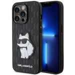 Karl Lagerfeld KLHCP14LSAKHPCK iPhone 14 Pro 6.1" czarny/black Saffiano Monogram Choupette