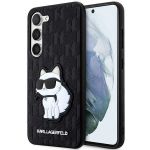 Karl Lagerfeld KLHCS23SSAKLHCPK S23 S911hardcase czarny/black Saffiano Monogram Choupette
