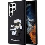 Karl Lagerfeld KLHCS23LSANKCPK S23 UltraS918 hardcase czarny/black Saffiano Karl & Choupette