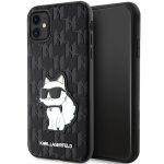 Karl Lagerfeld KLHCN61SAKHPCK iPhone 11/ Xr 6.1" czarny/black Saffiano Monogram Choupette