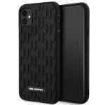 Karl Lagerfeld KLHCN61RUPKLPK iPhone 11/ Xr 6.1" hardcase czarny/black 3D Monogram